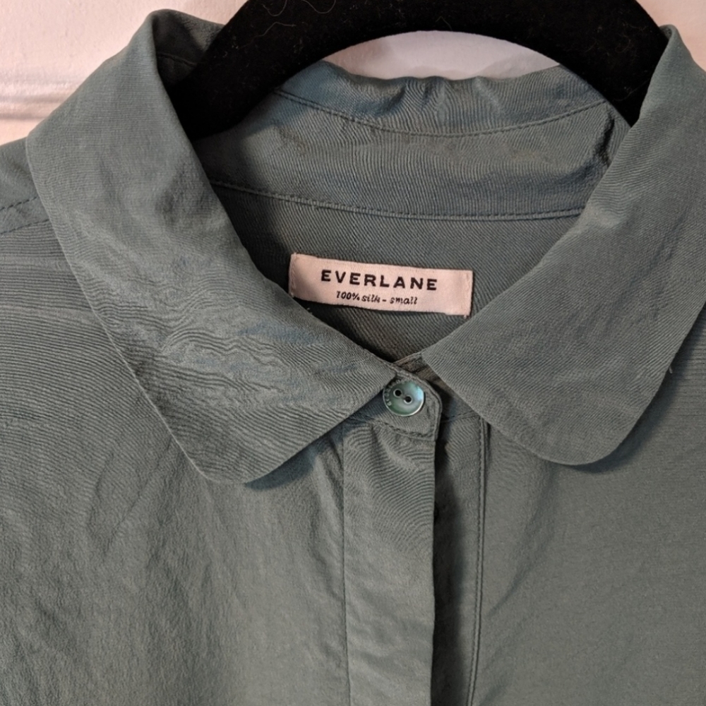 Everlane silk blouse